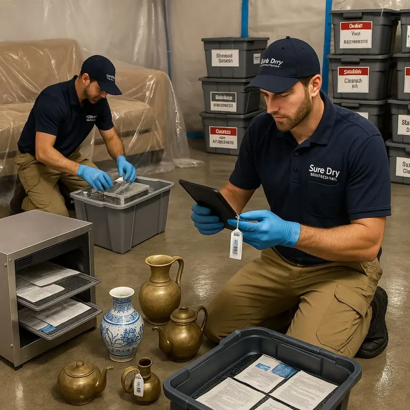 Content Protection and Restoration process in New Kensington, PA